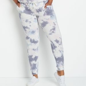 Maurices Purple Tie Dye Jogger Pant. Size 2X. NWT
